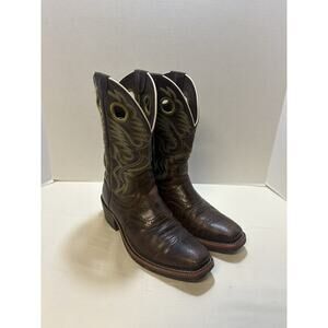 Ariat Heritage Roughstock Men 7D Leather Square Toe Western Boot 10007850